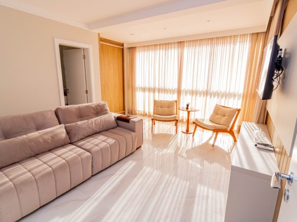 Sala de estar - Rocccoimob Imobiliária em Bombinhas