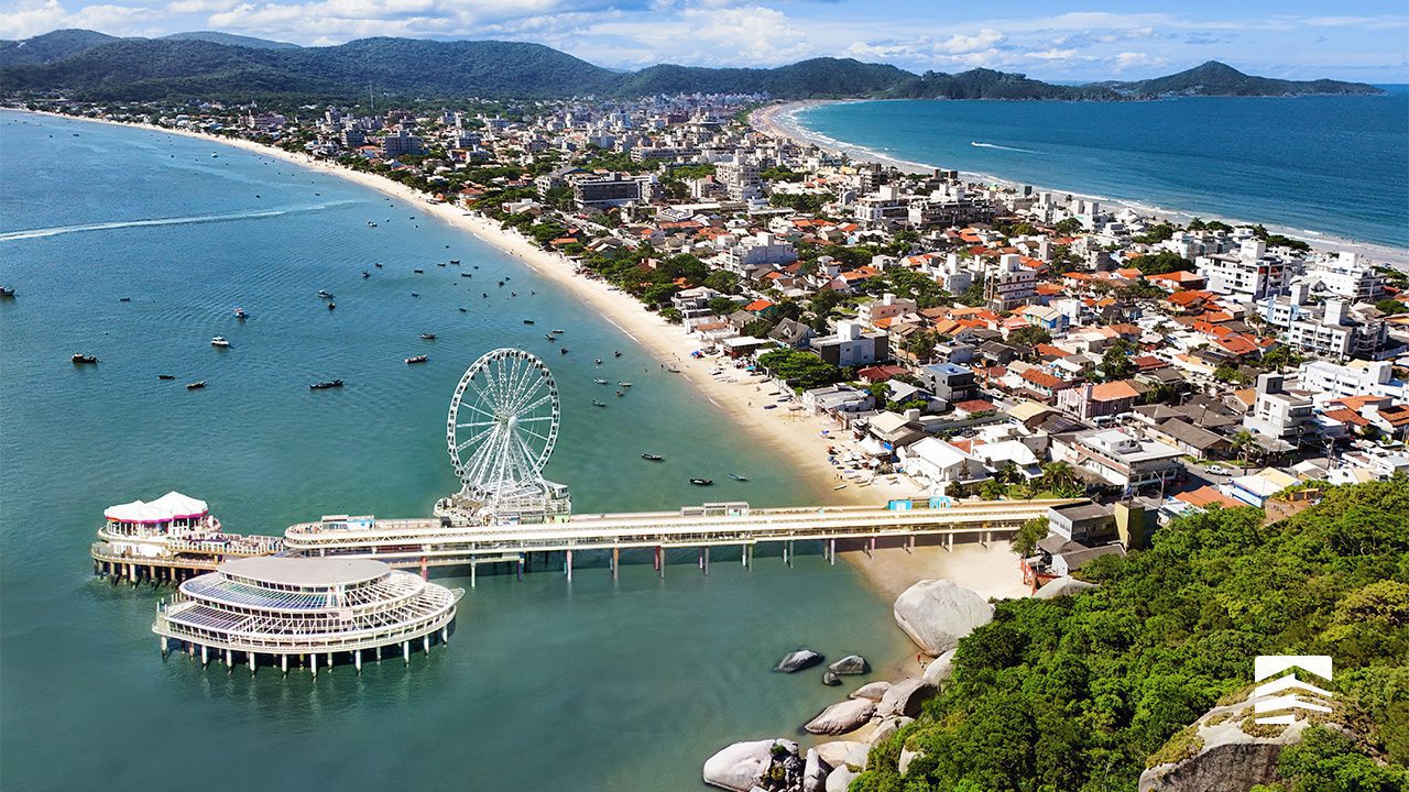 Novo pier com roda gigante no canto grande Uma Nova Visao para o Turismo de Bombinhas 2 - Rocccoimob Imobiliária em Bombinhas