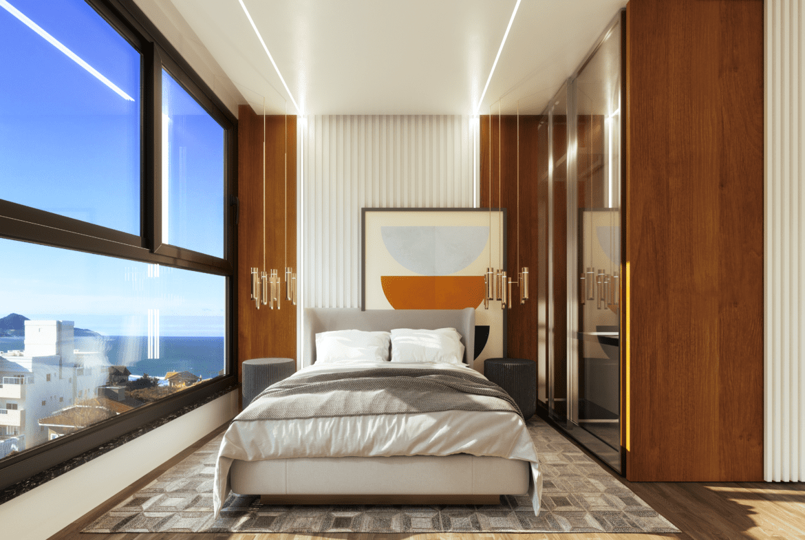 018 023 R.SANTOS SUNSET RESIDENCE SUITE TIPO IMAGEN FINAL - Rocccoimob Inmobiliaria en Bombinhas