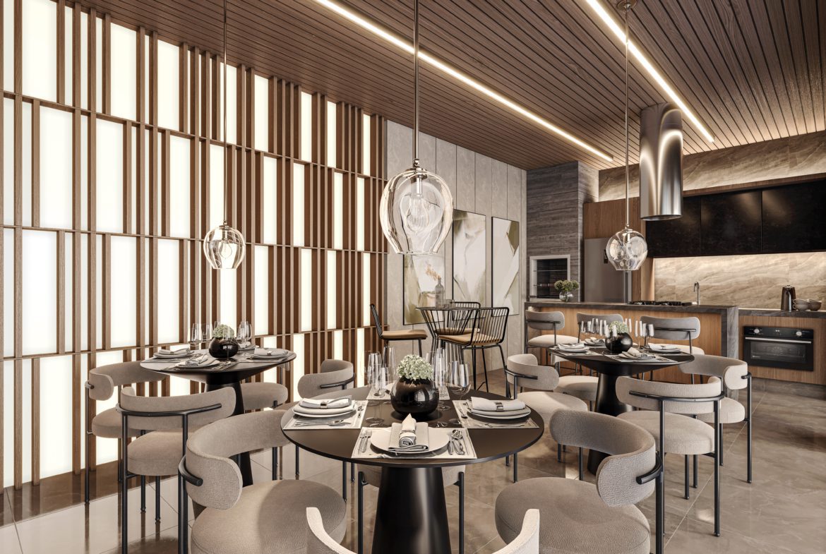 SALAO DE FESTAS Interactive LightMix - Rocccoimob Imobiliária em Bombinhas