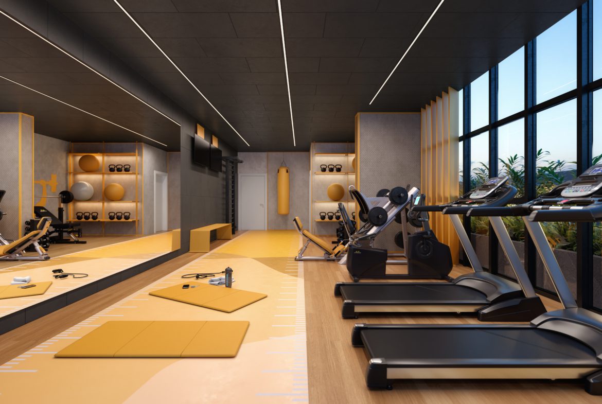 4 Academia Brickell Business Mattos Incorporadora - Rocccoimob Imobiliária em Bombinhas