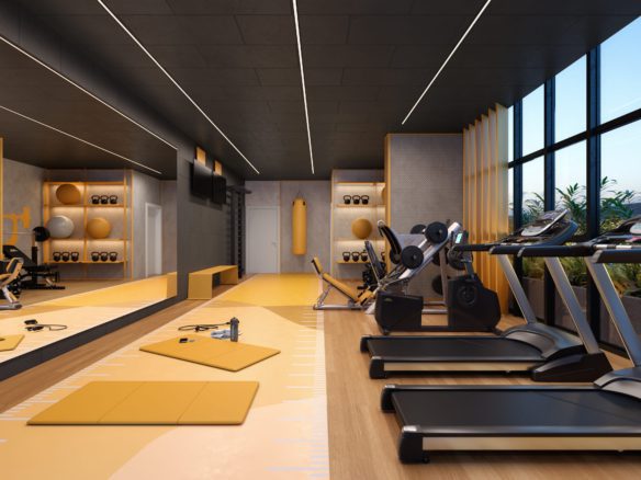 4 Academia Brickell Business Mattos Incorporadora - Rocccoimob Imobiliária em Bombinhas