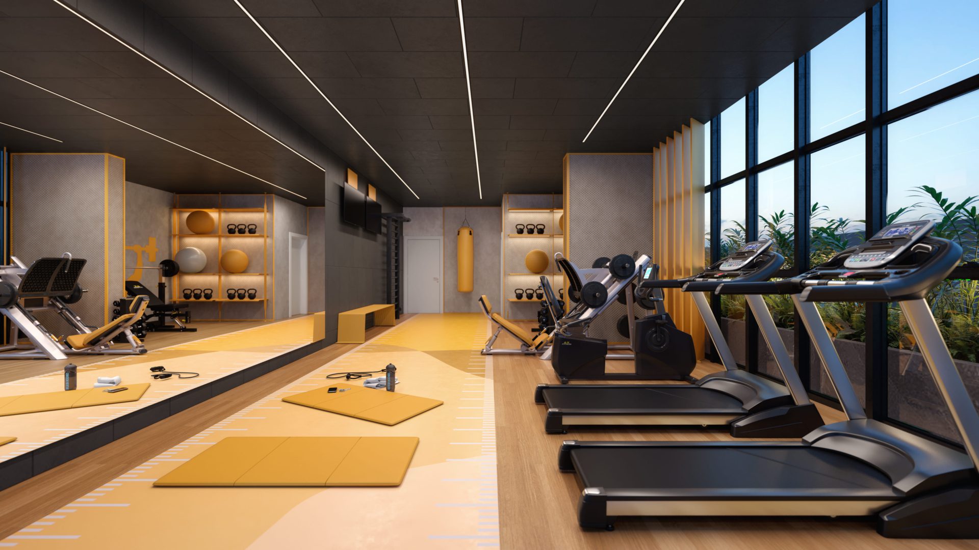 4 Academia Brickell Business Mattos Incorporadora - Rocccoimob Imobiliária em Bombinhas