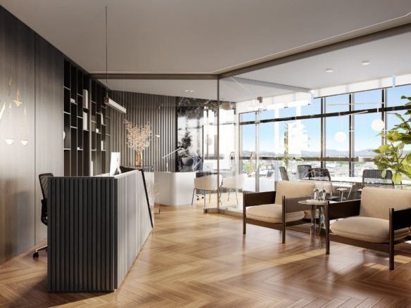 7 Vista Frente Salas Final 3 Brickell Business Mattos Incorporadora - Rocccoimob Imobiliária em Bombinhas