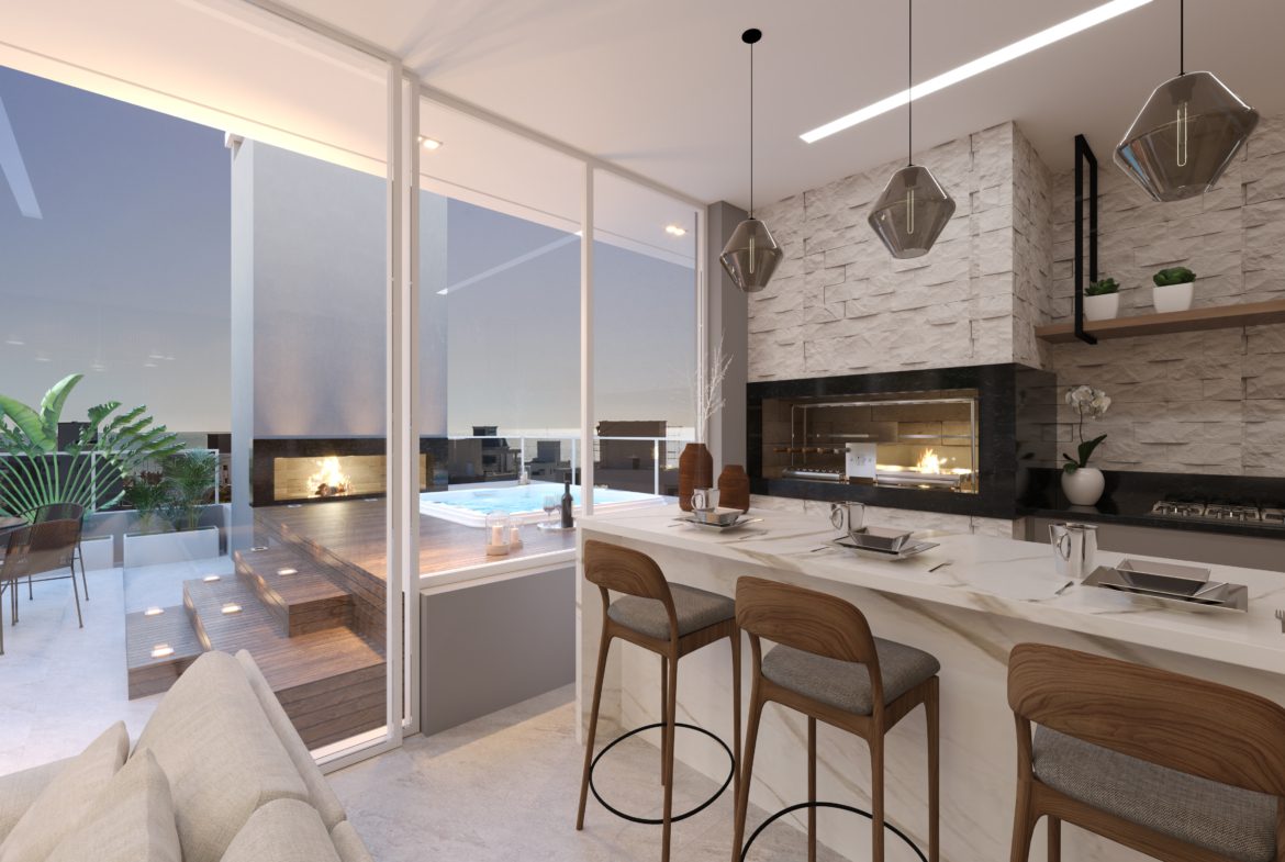 COBERTURA AREA GOURMET