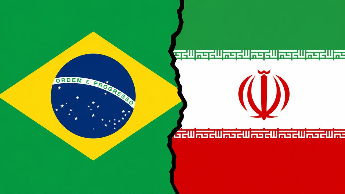 Comparação geopolítica entre Brasil e Irã, destacando se o Brasil é seguro em cenários de guerra - Rocccoimob Imobiliária em Bombinhas