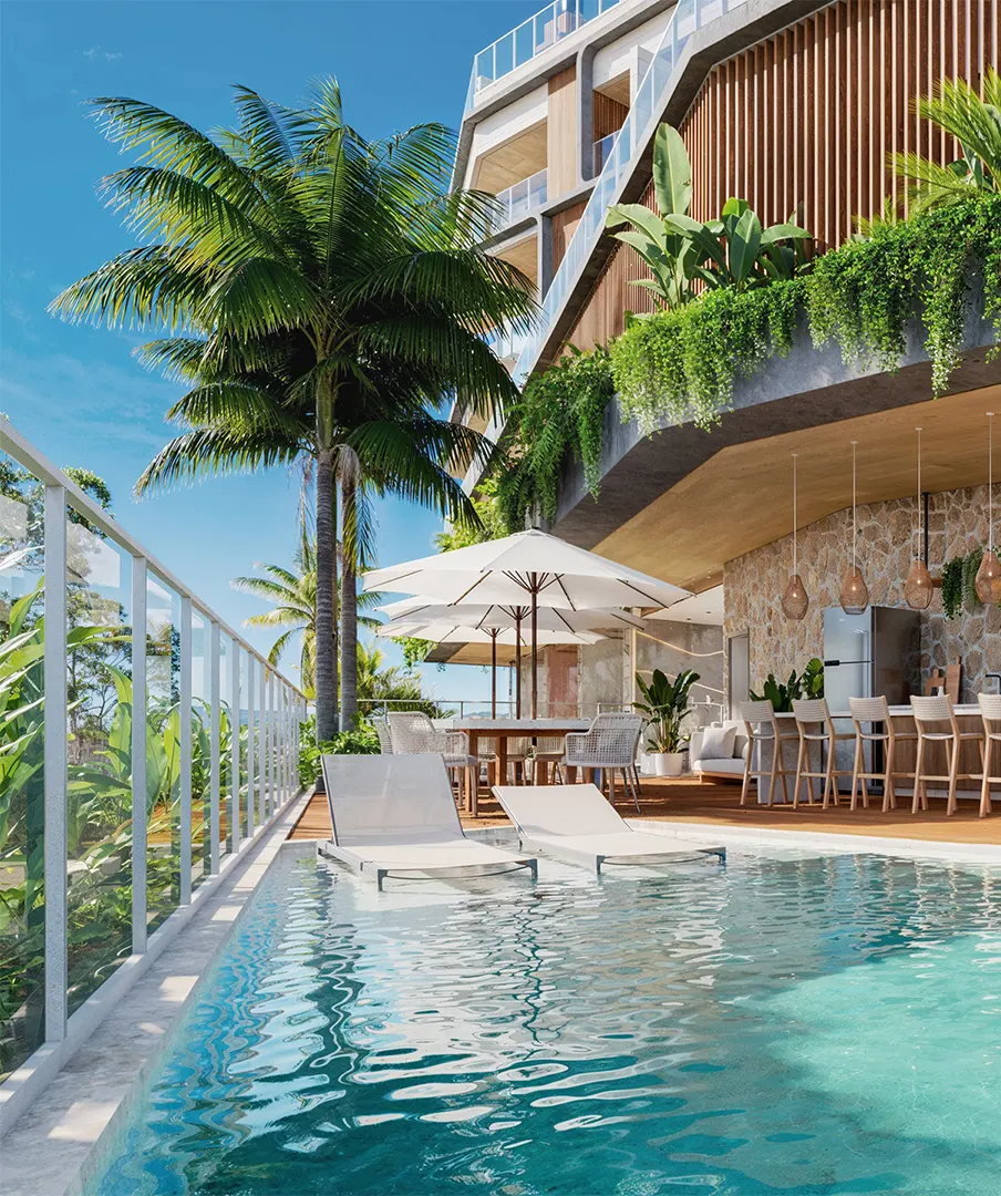 Piscina - Rocccoimob Imobiliária em Bombinhas