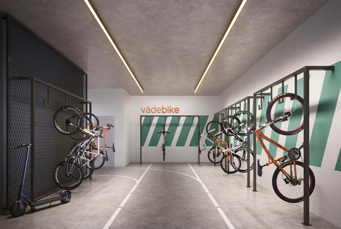 Bicicletario MOAI - Rocccoimob Imobiliária em Bombinhas