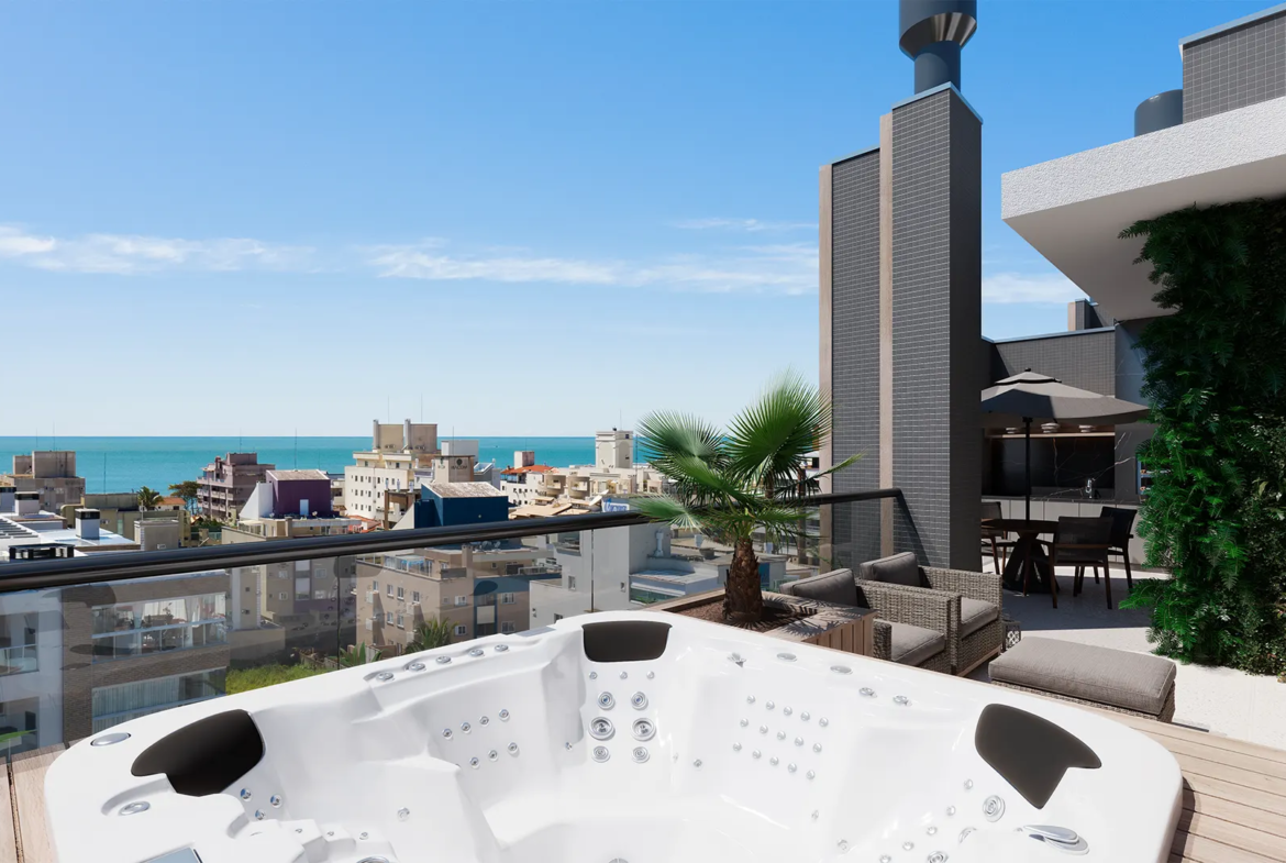 Terraco Cobertura - Rocccoimob Imobiliária em Bombinhas