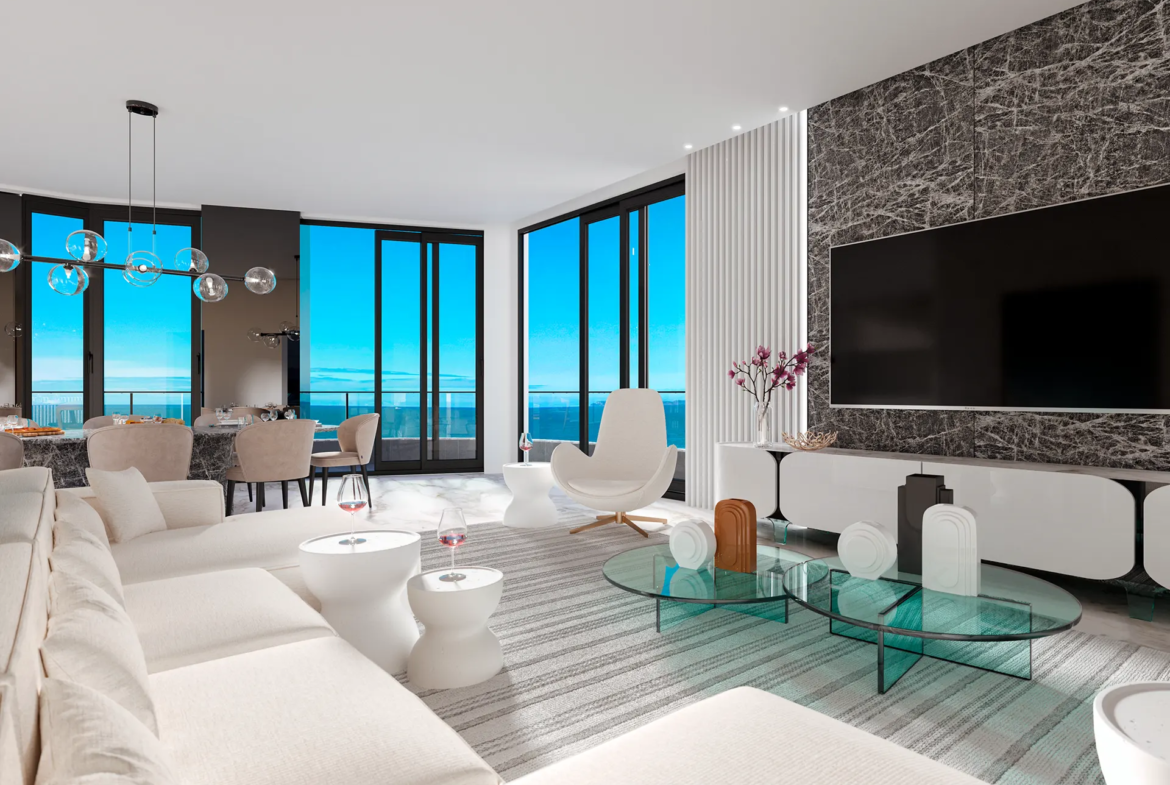 Living - Rocccoimob Imobiliária em Bombinhas