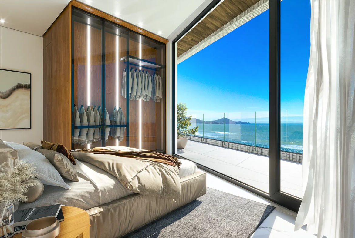 Suíte cobertura - Rocccoimob Imobiliária em Bombinhas