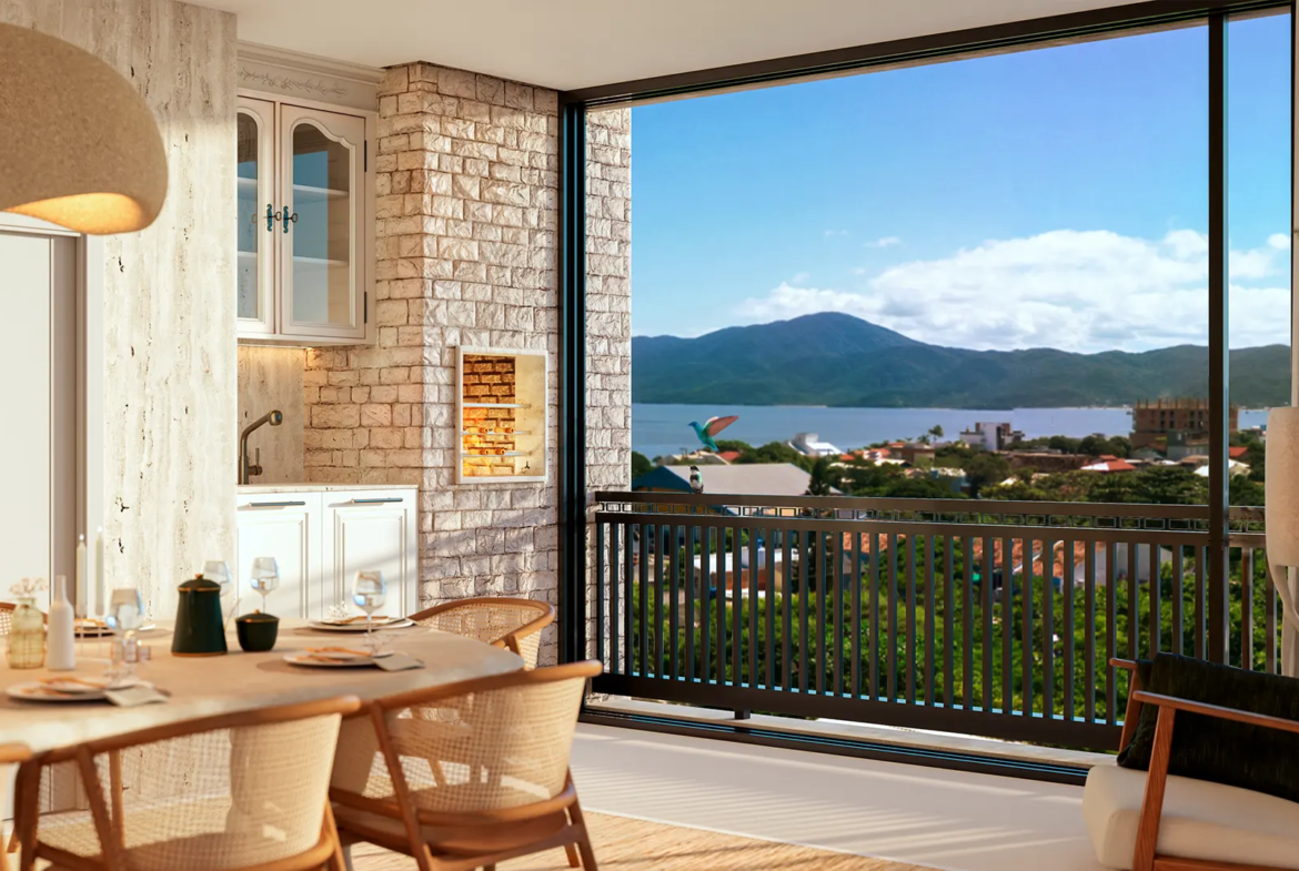 Churrasqueira Tipo - Rocccoimob Imobiliária em Bombinhas