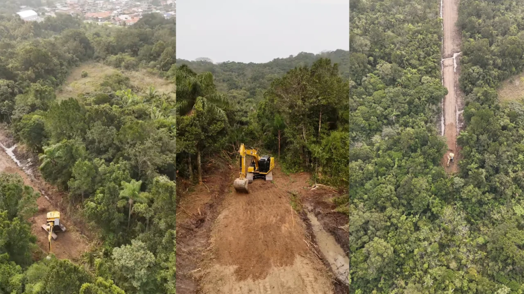 Images of the works started - Roccoimob Real Estate in Bombinhas Images of the works started - Rocccoimob Real Estate in Bombinhas