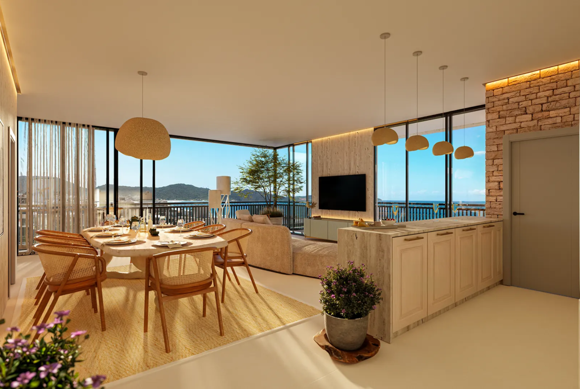 Living Tipo - Rocccoimob Imobiliária em Bombinhas