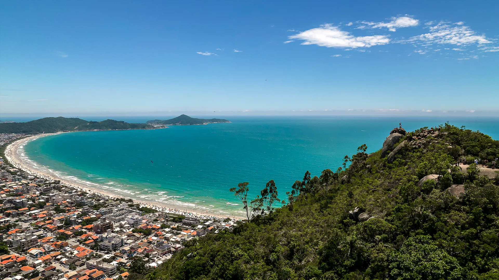 Vista do Morro do Macaco - Rocccoimob Imobiliária em Bombinhas