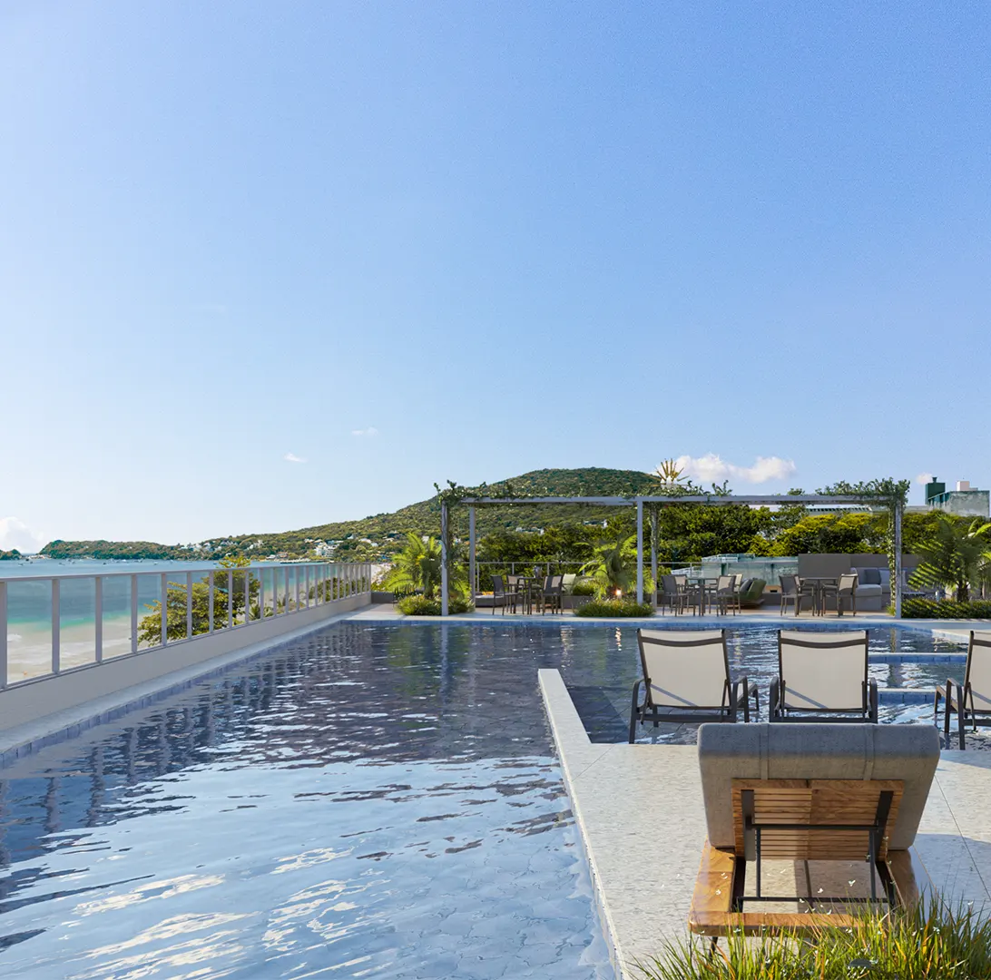 Piscina destacada - Rocccoimob Bienes raíces en Bombinhas